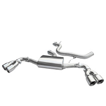 Audi TT 1.8 & 2.0 TFSI (Mk2) (2WD) Quad Exit T/Ps 07-11 Catback Sportavgassystem Cobra Sport
